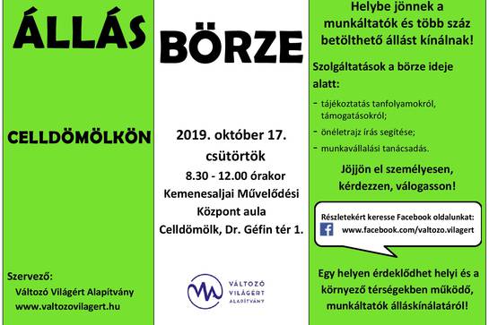 Állásbörze Celldömölkön Állásbörze Celldömölkön