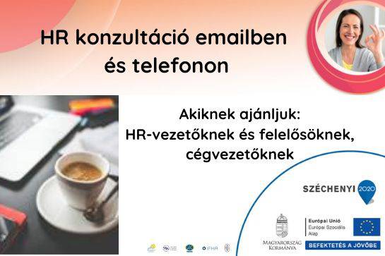 HR konzultáció e-mailben és telefonon HR konzultáció e-mailben és telefonon