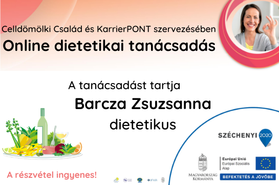 Online dietetikai tanácsadás - egyéni időpont egyeztetéssel Online dietetikai tanácsadás - egyéni időpont egyeztetéssel