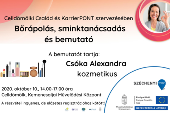 Bőrápolás, szépségápolás, sminktanácsadás Bőrápolás, szépségápolás, sminktanácsadás