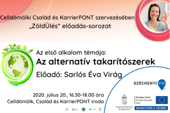 ZöldÜlés előadás-sorozat - első alkalom ZöldÜlés előadás-sorozat - első alkalom