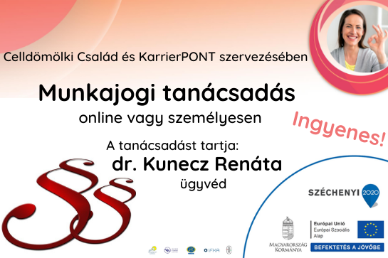 Munkajogi tanácsadás - egyéni időpont egyeztetéssel Munkajogi tanácsadás - egyéni időpont egyeztetéssel