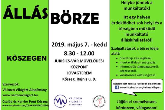 Állásbörze Kőszegen Állásbörze Kőszegen