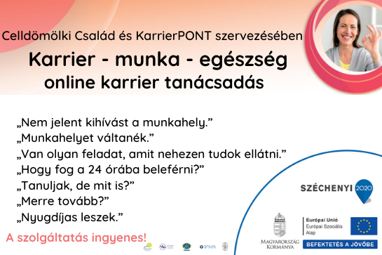 Karrier-Munka-Egészség - online tanácsadás egyéni időpont egyeztetéssel Karrier-Munka-Egészség - online tanácsadás egyéni időpont egyeztetéssel