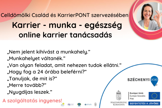 Karrier-Munka-Egszsg - online tancsads egyni idpont egyeztetssel