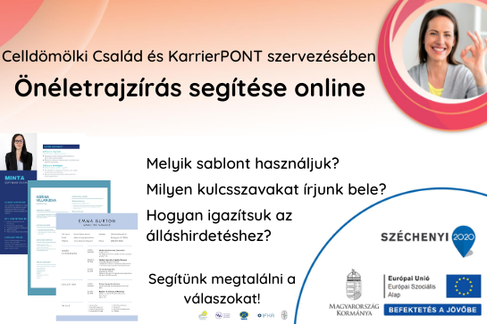 Önéletrajzírás segítése online - egyéni időpont egyeztetéssel Önéletrajzírás segítése online - egyéni időpont egyeztetéssel