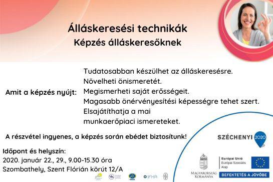 Képzés álláskeresőknek Képzés álláskeresőknek